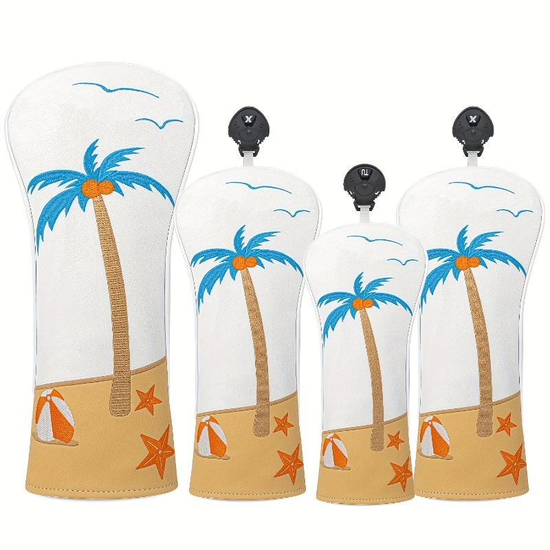 Golf Equipment Suppliers - Tropical Coconut Tree Pattern Golf Club