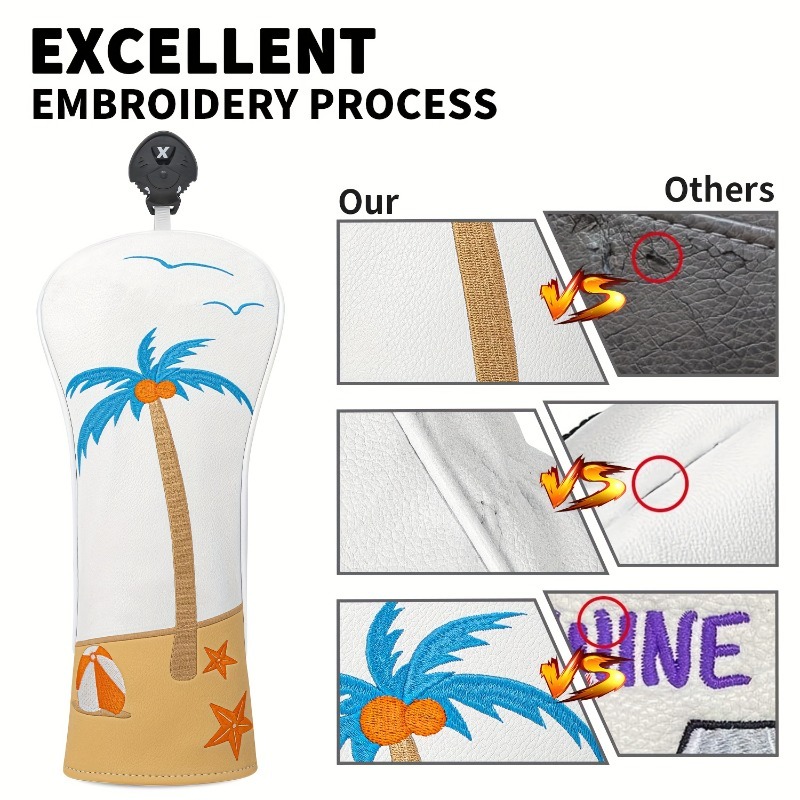 Tropical Coconut Tree Pattern  - Golf Equipment Suppliers ulasan dan harga