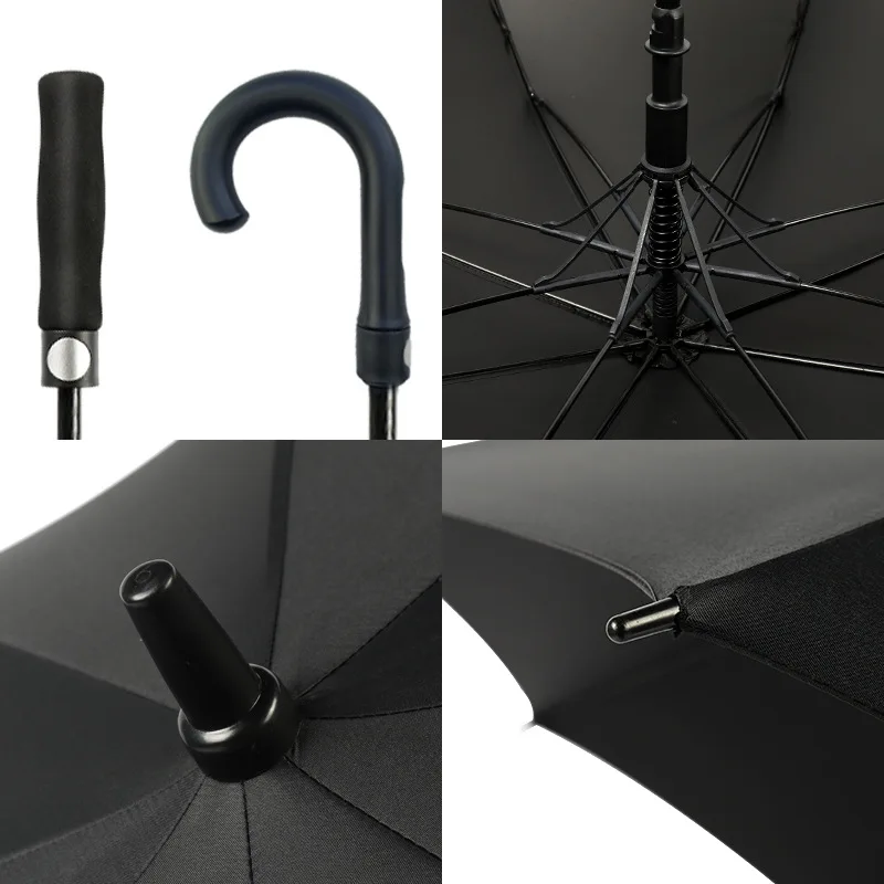 Strong Windproof Stick Umbrell - Golf Umbrella Large ulasan dan harga