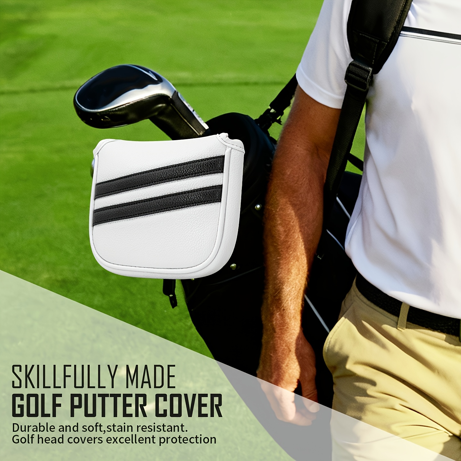 1pc Double Bar Stripes Style G - Golf Equipment Suppliers ulasan dan harga