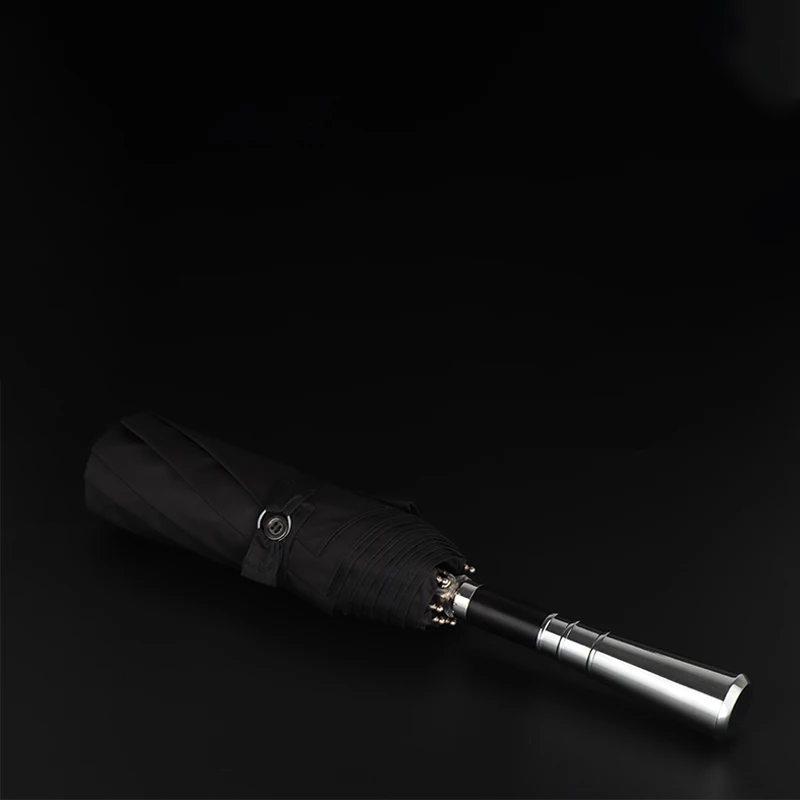 Black Luxury Folding Umbrella  - Golf Umbrella Large ulasan dan harga