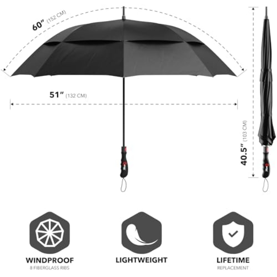 Repel Umbrella Extra Large Win - Golf Umbrella Large ulasan dan harga