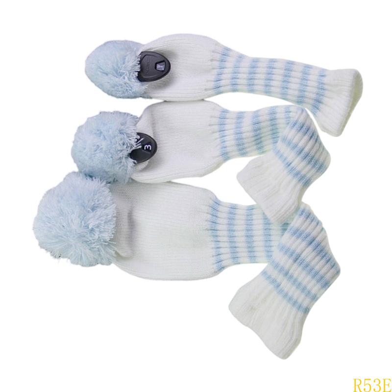 3pcs Golf Club Head Cover Knit - Golf Equipment Suppliers ulasan dan harga