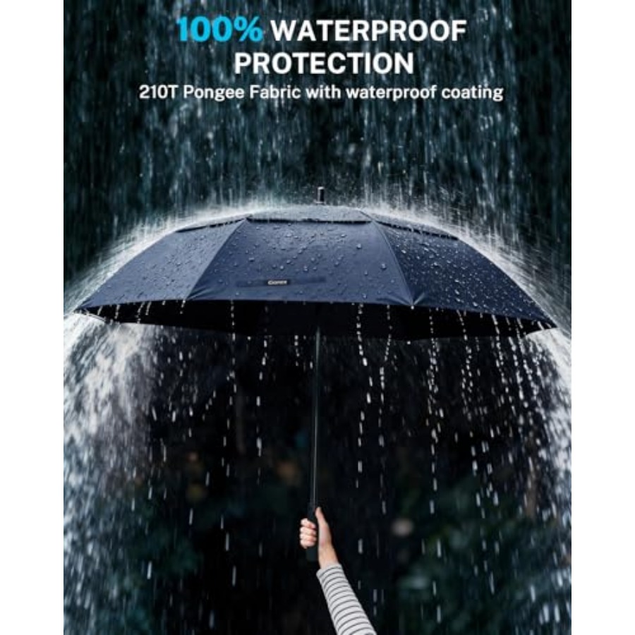 Windproof Double-ribs Golf Umb - Golf Umbrella Large ulasan dan harga