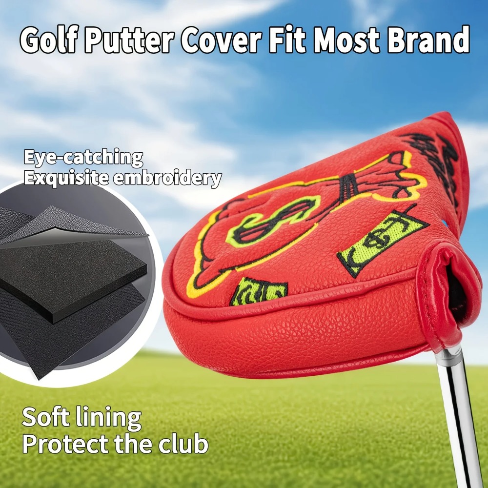 Golf Putter Cover | Half Round - Golf Equipment Suppliers ulasan dan harga