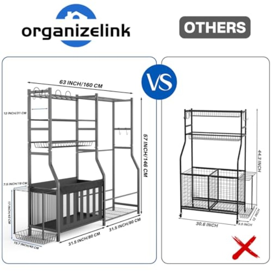 Heavy Duty Garage Sports Equip - Golf Equipment Garage Organizer ulasan dan harga